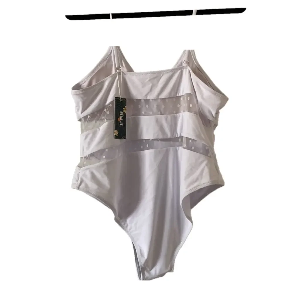 This is ladies swimming suit with pads‎ in the bust area .This suit is new .